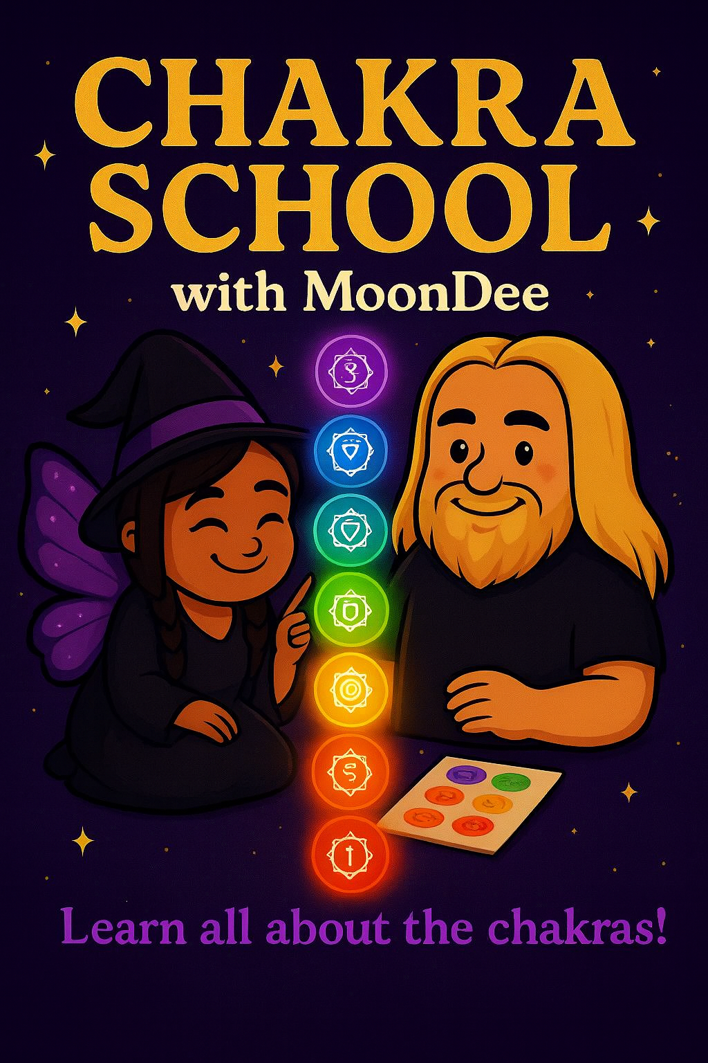 Chakra School with MoonDee: Learn all about the Chakras