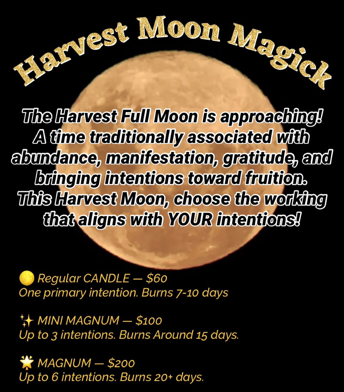 Harvest Moon Magick
