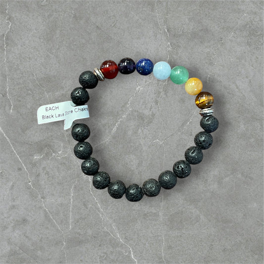 Chakra, Black Lava Stone