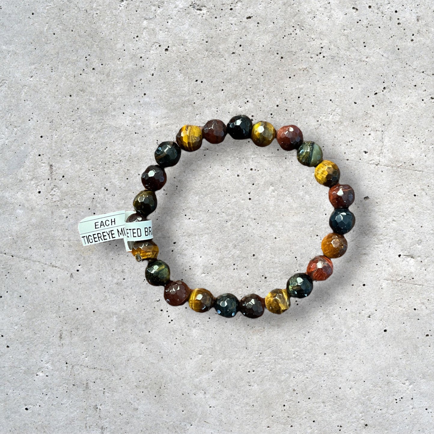 Tigers Eye, Mix Faceted